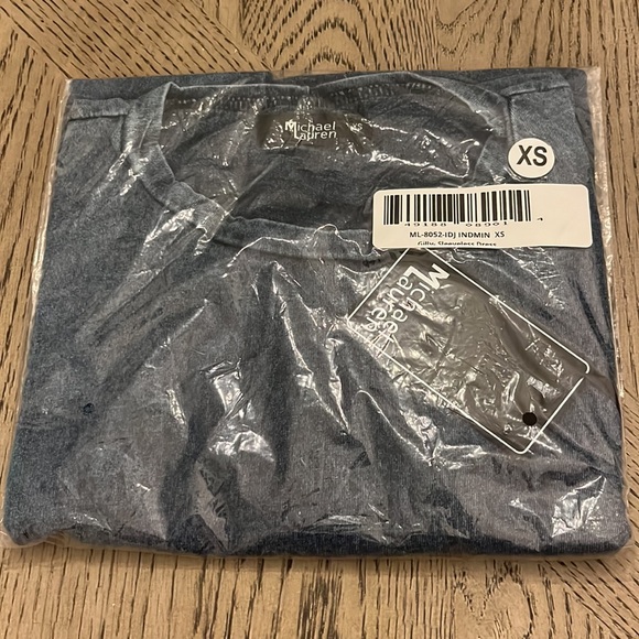 Michael Lauren Gilly Dress in Indigo Mineral Wash Size XS NWT Blue $84 REVOLVE - Picture 8 of 8